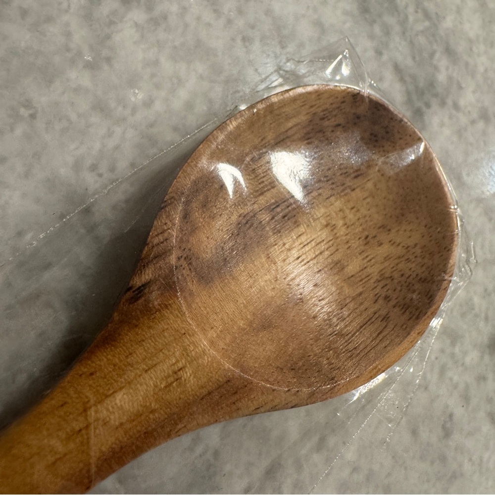 Ryze wooden acacia Spoon with Engraved Handle - Picture 3 of 5
